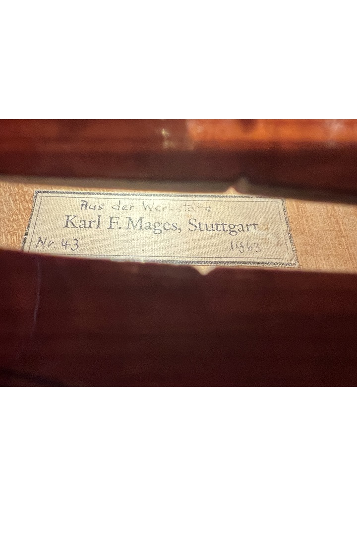 Mages Andreas - Stuttgart Anno 1963 - G-581